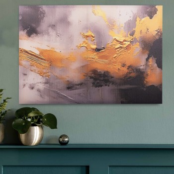 WALL PAINTING SERIES GOBI FK4859 PRINTED CANVAS 98x2,5(thickness)x68Hcm.
