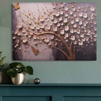 WALL PAINTING SERIES GOBI FK4863 PRINTED CANVAS 98x2,5(thickness)x68Hcm.
