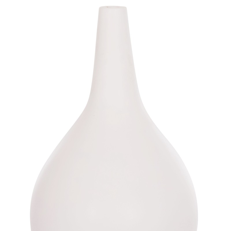 SET OF 3 TABLE DECORATIVE VASES DENI FK21141 FIBER CEMENT IN WHITE SET OF 3 TABLE DECORATIVE VASES DENI FK21141 FIBER CEMENT IN WHITE