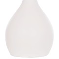 SET OF 3 TABLE DECORATIVE VASES DENI FK21141 FIBER CEMENT IN WHITE SET OF 3 TABLE DECORATIVE VASES DENI FK21141 FIBER CEMENT IN WHITE