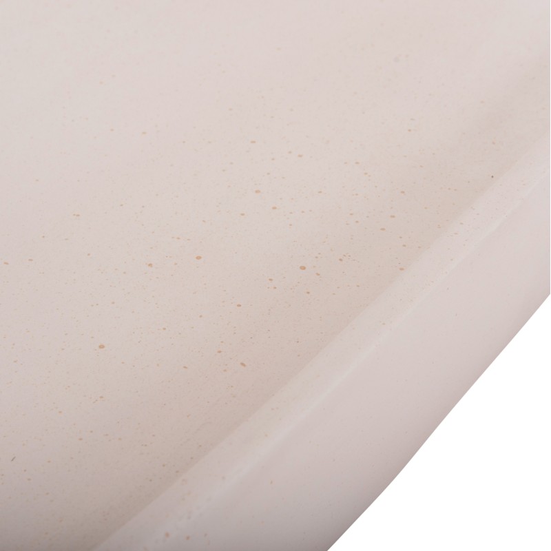 COFFEE TABLE DESSY FK18153.02 FIBER CEMENT IN WHITE--151x66x30Hcm. COFFEE TABLE DESSY FK18153.02 FIBER CEMENT IN WHITE--151x66x30Hcm.