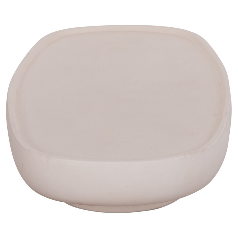 COFFEE TABLE DESSY FK18153.02 FIBER CEMENT IN WHITE--151x66x30Hcm. COFFEE TABLE DESSY FK18153.02 FIBER CEMENT IN WHITE--151x66x30Hcm.
