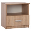 BEDROOM FURNITURE SET 5PCS ADLER FK11758 MELAMINE IN SONAMA OAK-FOR MATTRESS 160x200cm BEDROOM FURNITURE SET 5PCS ADLER FK11758 MELAMINE IN SONAMA OAK-FOR MATTRESS 160x200cm