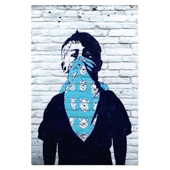 WALL PAINTING SERIES GOBI FK4829 PRINTED CANVAS 50x3(thickness)x70Hcm.