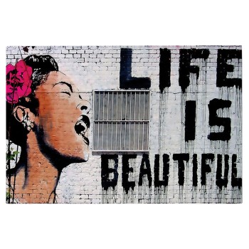 WALL PAINTING SERIES GOBI FK4830 PRINTED CANVAS 70x3(thickness)x50Hcm.