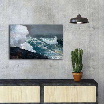 WALL PAINTING SERIES GOBI FK4848 PRINTED CANVAS 70x3(thickness)x45Hcm.