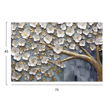 WALL PAINTING SERIES GOBI FK4845 PRINTED CANVAS 70x2,8(thickness)x45Hcm.