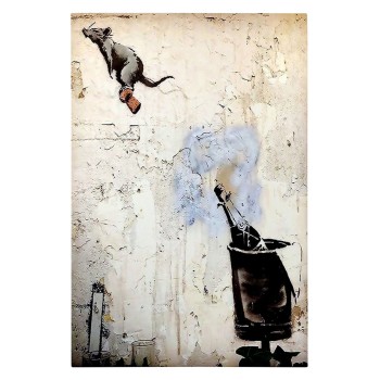 WALL PAINTING SERIES GOBI FK4826 PRINTED CANVAS 50x3(thickness)x70Hcm.