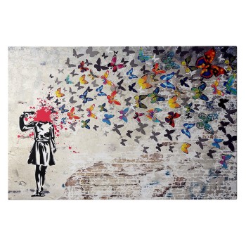 WALL PAINTING SERIES GOBI FK4820 PRINTED CANVAS 70x3(thickness)x50Hcm.
