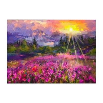 WALL PAINTING SERIES GOBI FK4762 PRINTED CANVAS 70x3(thickness)x50Hcm.