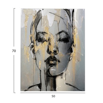 WALL PAINTING SERIES GOBI FK4763 PRINTED CANVAS 50x3(thickness)x70Hcm. WALL PAINTING SERIES GOBI FK4763 PRINTED CANVAS 50x3(thickness)x70Hcm.