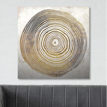 WALL PAINTING SQUARE SERIES GOBI FK4840 PRINTED CANVAS 70x2.8(thickness)x70Hcm.
