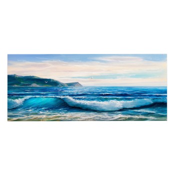 WALL PAINTING SERIES GOBI FK4787 PRINTED CANVAS 120x3(thickness)x50Hcm.