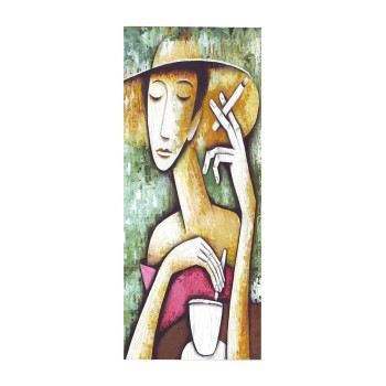 WALL PAINTING SERIES GOBI FK4797 PRINTED CANVAS 50x3(thickness)x120Hcm.
