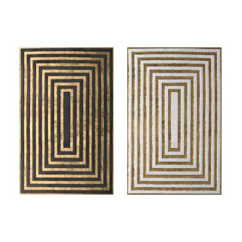 WALL PAINTING 2PCS SERIES GOBI FK4841 PRINTED CANVAS 45x2.8(thickness)x70Hcm.(x2)