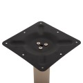 TABLE BASE METAL ΗΜ421.25 CAPPUCCINO 40x40x72Ηcm TABLE BASE METAL ΗΜ421.25 CAPPUCCINO 40x40x72Ηcm