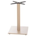 TABLE BASE FK475.25 ALUMINUM IN CAPPUCCINO COLOR 46x46x72Hcm. CROSS 46Χ46cm TABLE BASE FK475.25 ALUMINUM IN CAPPUCCINO COLOR 46x46x72Hcm. CROSS 46Χ46cm