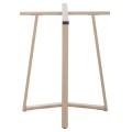 TABLE BASE FK470.25 METAL IN CAPPUCCINO COLOR 60x60x72Hcm. TABLE BASE FK470.25 METAL IN CAPPUCCINO COLOR 60x60x72Hcm.