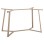 TABLE BASE FK471.25 METAL IN CAPPUCCINO COLOR 111x60x71Hcm.