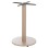 ROUND TABLE BASE FK476.25 ALUMINUM IN CAPPUCCINO Φ45Χ72Hcm.--CROSS 48x48cm