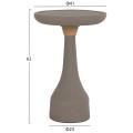 LAMP TABLE ROUND TORG FK18170.03 FIBER CEMENT GREY Φ41x62Hcm.