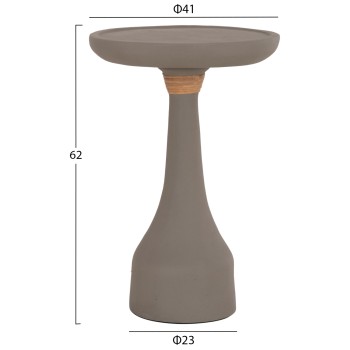 LAMP TABLE ROUND TORG FK18170.03 FIBER CEMENT GREY Φ41x62Hcm. LAMP TABLE ROUND TORG FK18170.03 FIBER CEMENT GREY Φ41x62Hcm.