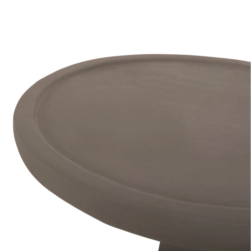 LAMP TABLE ROUND TORG FK18170.03 FIBER CEMENT GREY Φ41x62Hcm.