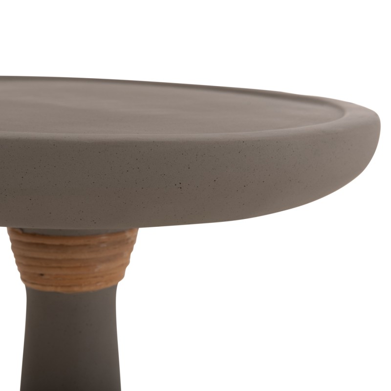 LAMP TABLE ROUND TORG FK18170.03 FIBER CEMENT GREY Φ41x62Hcm.
