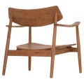 LOUNGE ARMCHAIR RANGER FK18255.01 TEAK WOOD IN NATURAL 70x73x73Hcm. LOUNGE ARMCHAIR RANGER FK18255.01 TEAK WOOD IN NATURAL 70x73x73Hcm.