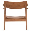 LOUNGE ARMCHAIR RANGER FK18255.01 TEAK WOOD IN NATURAL 70x73x73Hcm. LOUNGE ARMCHAIR RANGER FK18255.01 TEAK WOOD IN NATURAL 70x73x73Hcm.