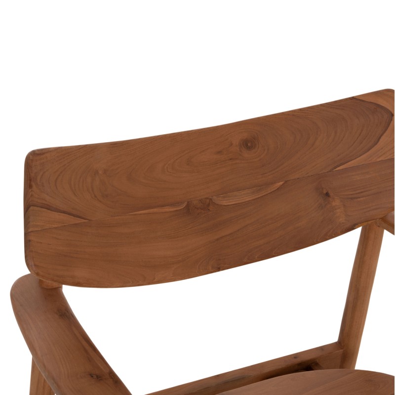 LOUNGE ARMCHAIR RANGER FK18255.01 TEAK WOOD IN NATURAL 70x73x73Hcm. LOUNGE ARMCHAIR RANGER FK18255.01 TEAK WOOD IN NATURAL 70x73x73Hcm.
