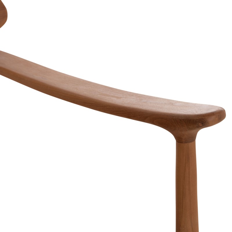 LOUNGE ARMCHAIR RANGER FK18255.01 TEAK WOOD IN NATURAL 70x73x73Hcm. LOUNGE ARMCHAIR RANGER FK18255.01 TEAK WOOD IN NATURAL 70x73x73Hcm.