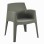 POLYPROPYLENE ARMCHAIR SLEEK FK6370.05 DARK OLIVE GREEN 68x63x82.5Hcm.