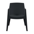 POLYPROPYLENE ARMCHAIR SLEEK FK6370.02 BLACK 68x63x82.5Hcm. POLYPROPYLENE ARMCHAIR SLEEK FK6370.02 BLACK 68x63x82.5Hcm.
