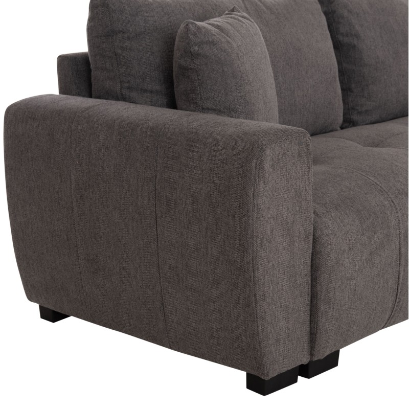 CORNER SOFA REVERSIBLE MEDEL FK3288.01 GREY P.E. FABRIC 290x208x80Hcm.