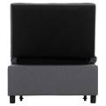 LOUNGE CHAIR-BED LIBRE FK3295.01 GREY FABRIC 75x106x87Hcm. LOUNGE CHAIR-BED LIBRE FK3295.01 GREY FABRIC 75x106x87Hcm.