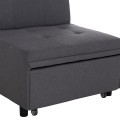LOUNGE CHAIR-BED LIBRE FK3295.01 GREY FABRIC 75x106x87Hcm. LOUNGE CHAIR-BED LIBRE FK3295.01 GREY FABRIC 75x106x87Hcm.