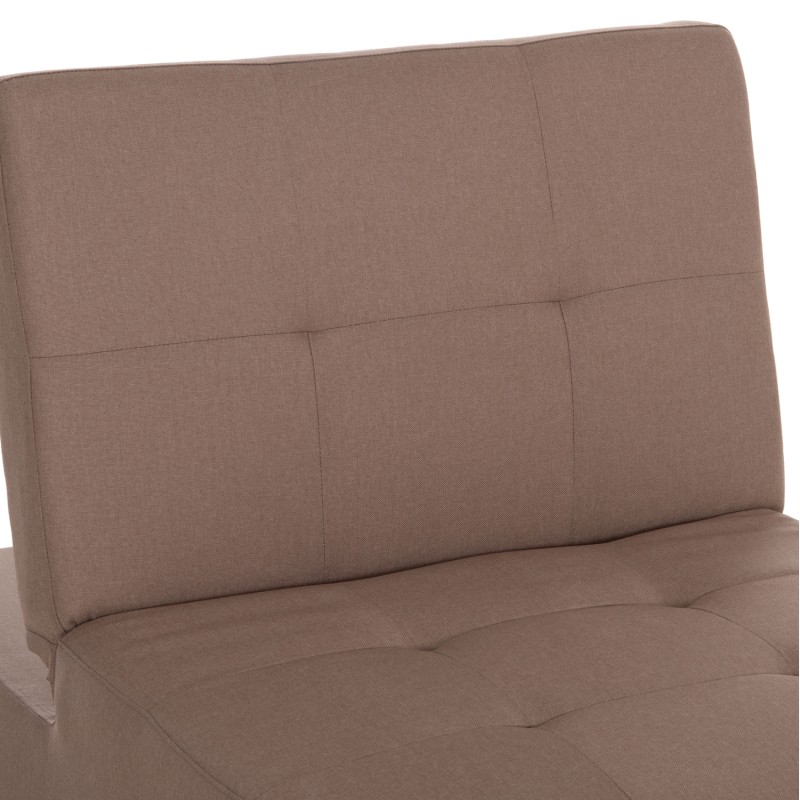 LOUNGE CHAIR-BED LIBRE FK3295.03 BEIGE FABRIC 75x106x87Hcm.