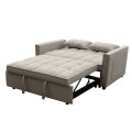 SOFA BED 2-SEATER BORG FK3289.03 BEIGE FABRIC 140x100x80Hcm. SOFA BED 2-SEATER BORG FK3289.03 BEIGE FABRIC 140x100x80Hcm.
