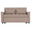 SOFA BED 2-SEATER BORG FK3289.03 BEIGE FABRIC 140x100x80Hcm. SOFA BED 2-SEATER BORG FK3289.03 BEIGE FABRIC 140x100x80Hcm.