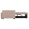 SOFA BED 2-SEATER BORG FK3289.03 BEIGE FABRIC 140x100x80Hcm. SOFA BED 2-SEATER BORG FK3289.03 BEIGE FABRIC 140x100x80Hcm.
