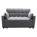 SOFA BED 2-SEATER BORG FK3289.01 GREY FABRIC 140x100x80Hcm. SOFA BED 2-SEATER BORG FK3289.01 GREY FABRIC 140x100x80Hcm.