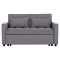 SOFA BED 2-SEATER BORG FK3289.01 GREY FABRIC 140x100x80Hcm. SOFA BED 2-SEATER BORG FK3289.01 GREY FABRIC 140x100x80Hcm.