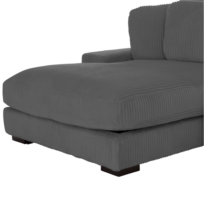 CORNER SOFA LEFT CRANFIELD FK3287.01L GREY CORD FABRIC 315x167(corner)x67Hcm. CORNER SOFA LEFT CRANFIELD FK3287.01L GREY CORD FABRIC 315x167(corner)x67Hcm.