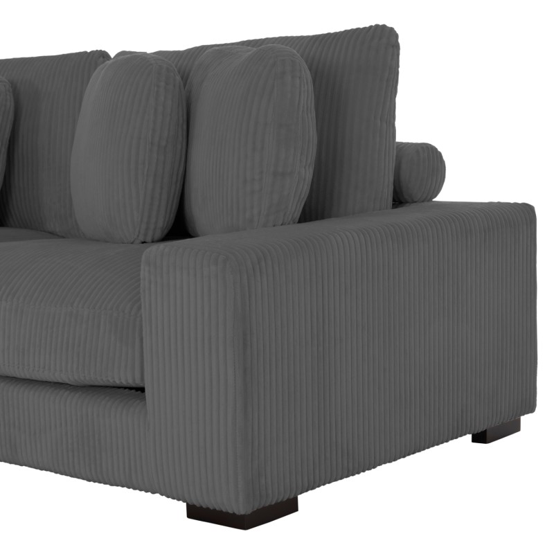 CORNER SOFA LEFT CRANFIELD FK3287.01L GREY CORD FABRIC 315x167(corner)x67Hcm. CORNER SOFA LEFT CRANFIELD FK3287.01L GREY CORD FABRIC 315x167(corner)x67Hcm.
