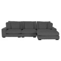 CORNER SOFA RIGHT CRANFIELD FK3287.01R GREY CORD FABRIC 315x167(corner)x67Hcm. CORNER SOFA RIGHT CRANFIELD FK3287.01R GREY CORD FABRIC 315x167(corner)x67Hcm.