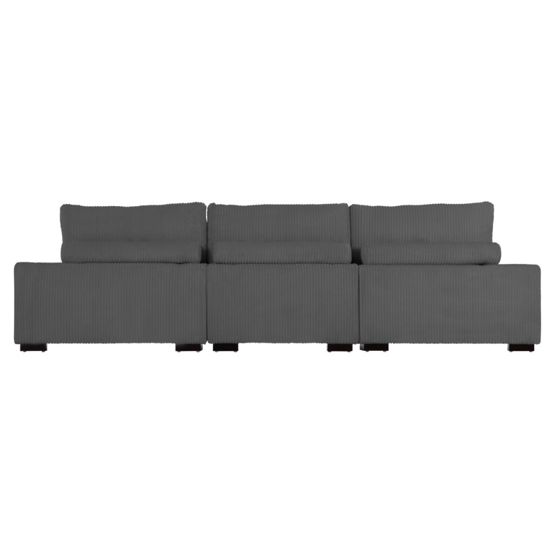 CORNER SOFA RIGHT CRANFIELD FK3287.01R GREY CORD FABRIC 315x167(corner)x67Hcm. CORNER SOFA RIGHT CRANFIELD FK3287.01R GREY CORD FABRIC 315x167(corner)x67Hcm.