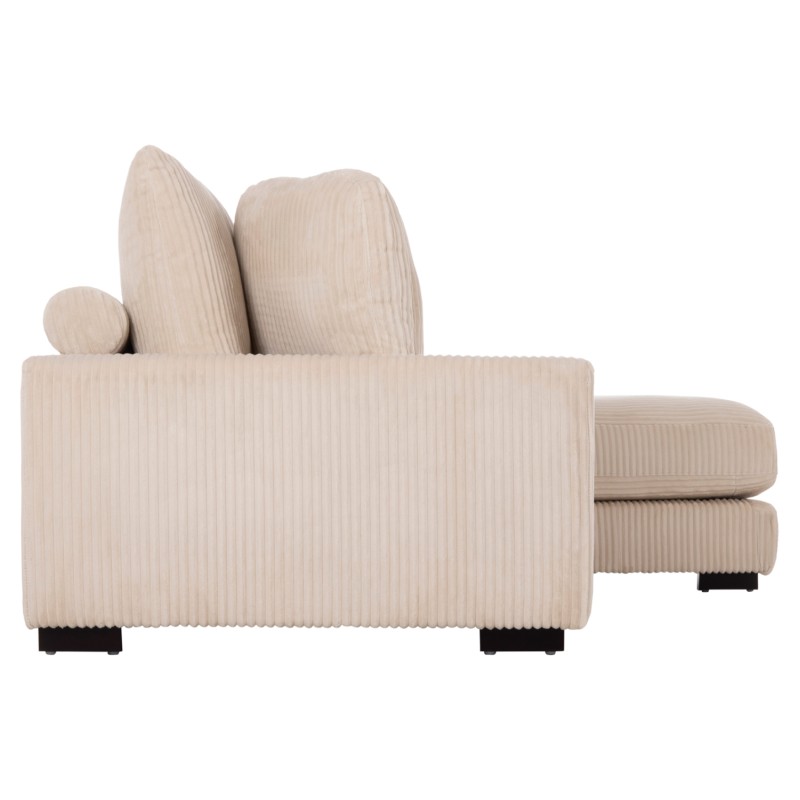 CORNER SOFA RIGHT CRANFIELD FK3287.02R BEIGE CORD FABRIC 315x167(corner)x67Hcm. CORNER SOFA RIGHT CRANFIELD FK3287.02R BEIGE CORD FABRIC 315x167(corner)x67Hcm.
