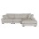 CORNER SOFA RIGHT CRANFIELD FK3287.02R BEIGE CORD FABRIC 315x167(corner)x67Hcm.