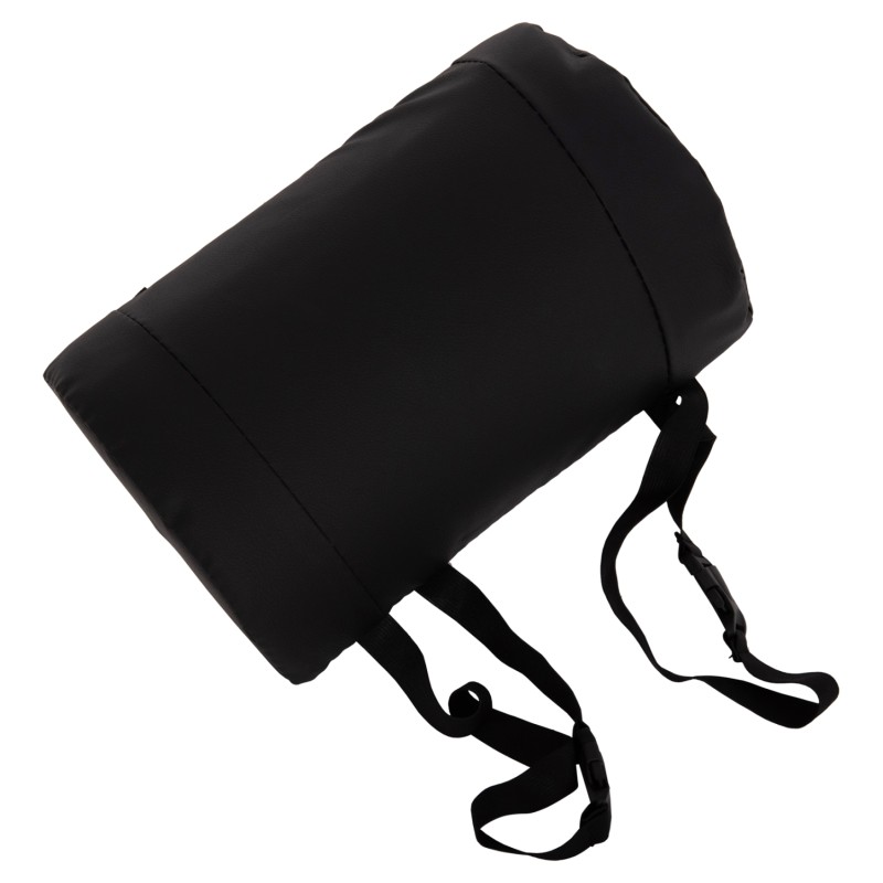SET OF HEAD AND LUMBAR SUPPORT CUSHIONS IN BLACK COLOR SET OF HEAD AND LUMBAR SUPPORT CUSHIONS IN BLACK COLOR